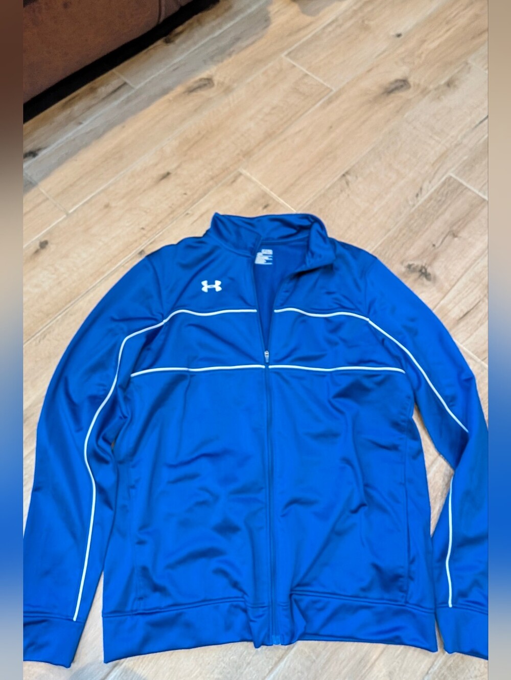 Under Armour Men's Royal Blue Full-Zip Track Jacket